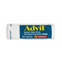 Advil Pain Reliever και Fever Reducer, Παυσίπονο Relief Medicine με Ibuprofen 200mg για τον πονοκέφαλο, τον πόνο στην πλάτη, τον πόνο στην εμμηνόπαυση και την ανακούφιση από τον πόνο στις αρθρώσεις - 10 Επικαλυμμένα δισκία