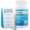 Εργαστήρια Time-Cap, INC. Timely Naproxen Νάτριο 220mg - NSAID Πόνος Αναπνευστικός για Πονοκέφαλο, Οδοντόκρεμα, Ανακούφιση Ανηλίκου Αρθρίτιδας, Οσφυαλγία, Πυρετός - Διαρκεί 12 Ώρες - 300 Μέτρα