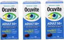 Ocuvite (Pack of 3) Βιταμίνη ματιών Ενηλίκων 50+ Formula, 150 Soft Gels Σύνολο