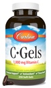 Carlson - C-Gels, 1000mg, Βιταμίνη C Softgels, Ανοσολογική Υποστήριξη & Υγεία της Καρδιάς, Βιταμίνη C Softgels, Αντιοξειδωτικό, Συμπλήρωμα βιταμίνης C, 250 Softgels