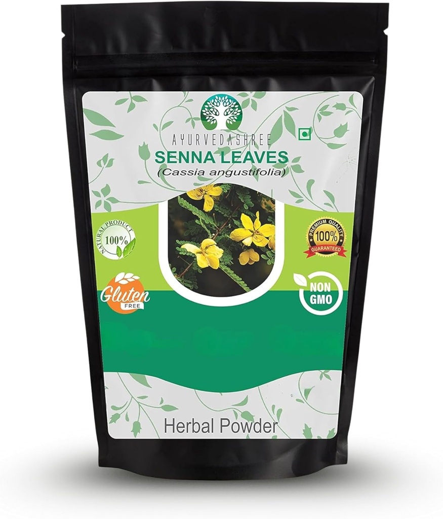 Senna Leaf Powder 200 Gm I Cassia angustifolia Powder I Ayurvedic βοτανικό συμπλήρωμα για την υποστήριξη της λειτουργίας Digestive I 100% καθαρό & φυσικό