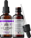 Blue Vervain Βότανο Βιολογικό Εκχύλισμα – Βιολογικό Μπλε Βότανο Ver Φυσικό συμπλήρωμα Vervain για άνδρες και γυναίκες – Κατασκευασμένο στις ΗΠΑ - 2 oz