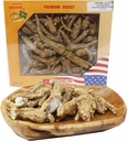 DOL Hand-Selected American Wisconsin Farmed Ginseng Root Medium&Large 