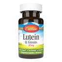 Carlson - Lutein & Greens, 20 mg, Vision Support & Eye Function, Antioxidant, 30 Vegetarian Capsules