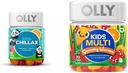 OLLY Kids Chillax, Magnesium Gummies Plus L-Θεανίνη, βάλσαμο λεμονιών, Sherbet Γεύση - 50 Count & Kids Multivitamin Gummy Σκουλήκια, Συνολική Υγεία και Ανοσοποιητική Υποστήριξη, Βιταμίνες και Ορυκτά A, C, D