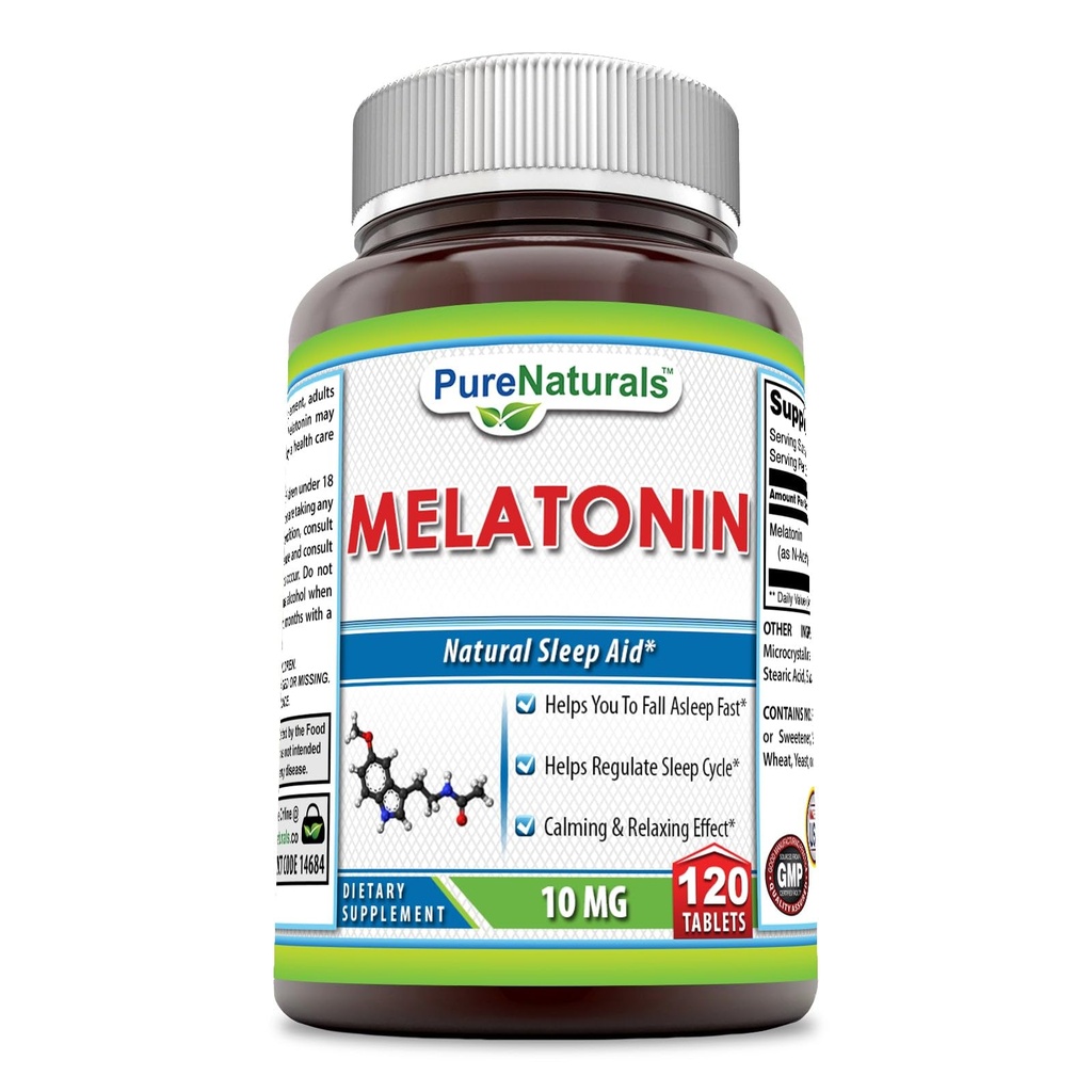 Συμπληρώματα μελατονίνης 10 Mg Per Serving 