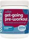 Wellah Get-Going Pre-Wortout Mix ποτό (Blue Raspberry Γεύση, 30 υπηρεσίες)