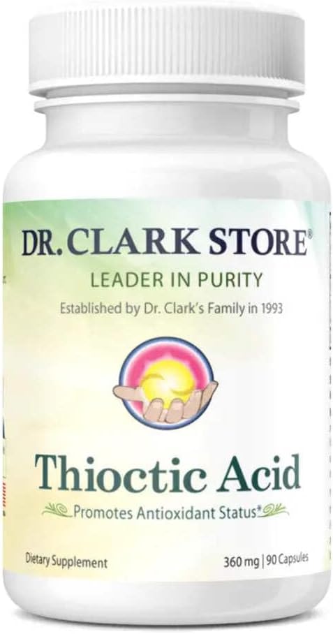 Clark Alpha Lipoic Acid (Θιωτικό οξύ), 360 mg 90 Κάψουλες