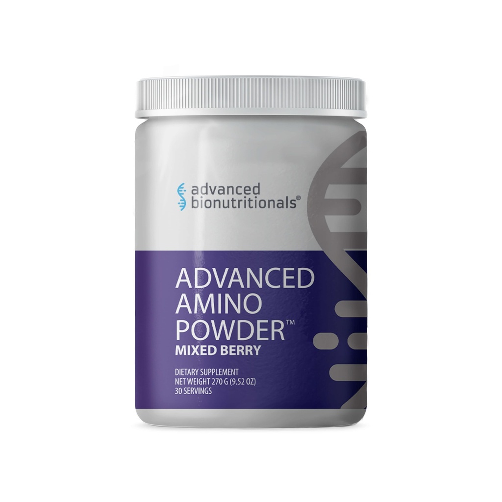 Advanced Bionutritionals – Advanced Amino Powder, Amino Acid Supplement, Build Muscle, Post Workout Recovery, Energy,Non-GMO, Gluten Free, Dairy Free, Vegan (30 Servings)