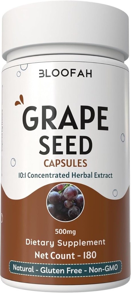 Κάψουλες Σπόρων Σταφυλών 500mg 