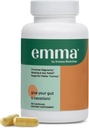 Emma Gut Health Doctors Supportd Supplement - 60 κάψουλες - Ανακούφιση από το αέριο και το αίμα, Επισκευές Λεπτό κόκκαλο με μαγνήσιο, βερβερίνη, βιταμίνη D, Quercetin & More - Gut Health & Colon Cleanse Formula