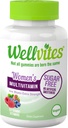 Wellvites Sugar Free Multivitamin Gummies for Women with Biotin, Vegan, Non-GMO - Βιταμίνες για γυναίκες, Βιταμίνη Α, Β6, και Β12, No Artificial Sweeteners, Gluten-free,60 Count (30 Day Supply)