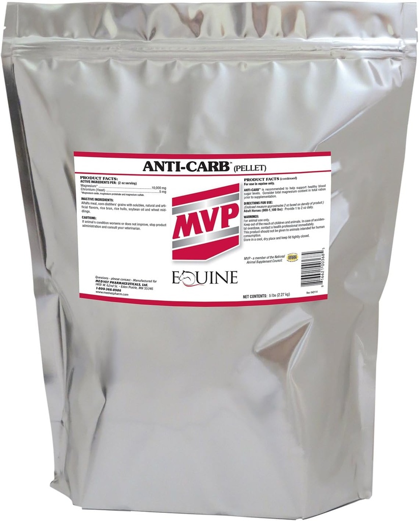 MVP Anti-Carb (5lb) Υποστήριξη Μεταβολισμού γλυκόζης...