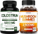 DORADO NUTRITION συμπλήρωμα συστατικού 1000mg ανά υπηρεσία και mushroom Gummies (120 κόμης) συμπλήρωμα μανιταριών