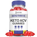Keto Thrive Keto ACV Gummies Advanced Formula 1000MG Keto Thrive Keto Gummies Apple Cider Vinegar Formulated with Pomegranate Beet Juice Powder B12 Vegan Non GMO 60 Gummys