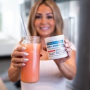 Twig & Leaf MSM Quercetin συμπλήρωμα με βιταμίνη C & ψευδάργυρο (Strawberry Banana) - MSM συμπλήρωμα σκόνης για την αναπνευστική υγεία - Φυσική άμυνα για εποχιακές προκλήσεις - 4.76 oz