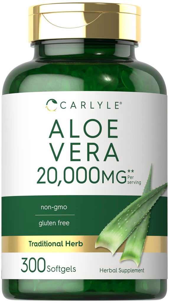 Carlyle Aloe Vera Softgel Κάψουλες 20.000mg 
