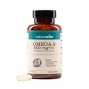 NatureWise Omega 3 Fish Oil - 500 mg ανά χάπι - EPA & DHA - Ανοσολογική υποστήριξη, Εγκέφαλος & Βέλτιστη ευεξία - Γλουτένη και χωρίς σόγια, μη GMO - 60 Softgels[2-Month Supply]