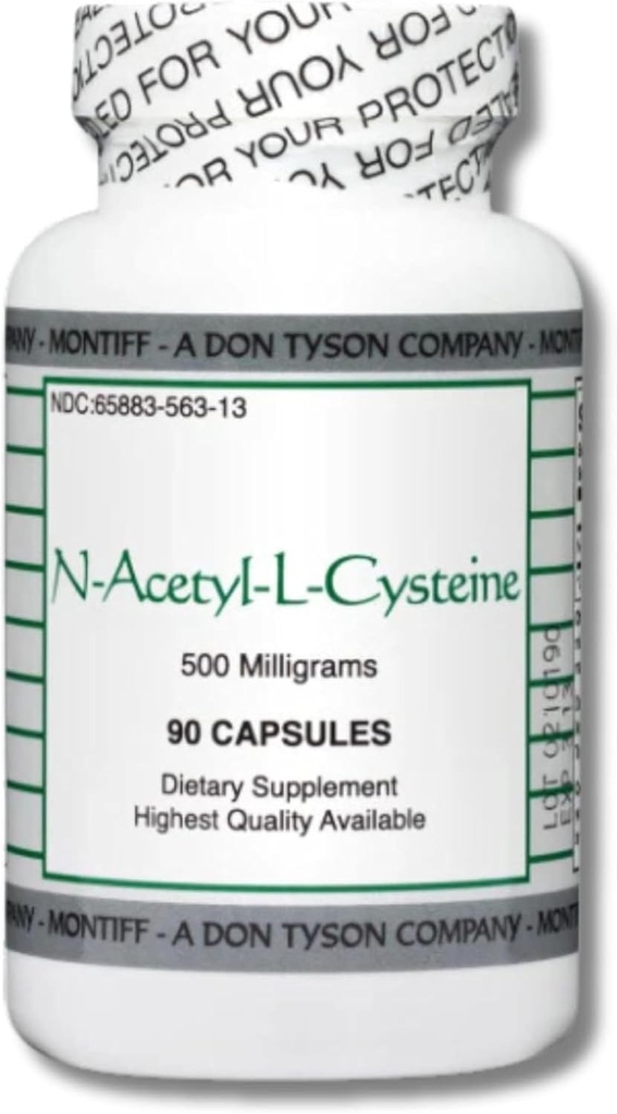 MindEyes N- Acetyl- L- Cysteine NAC 500mg συμπλήρωμα (90 κάψουλες), Λευκό