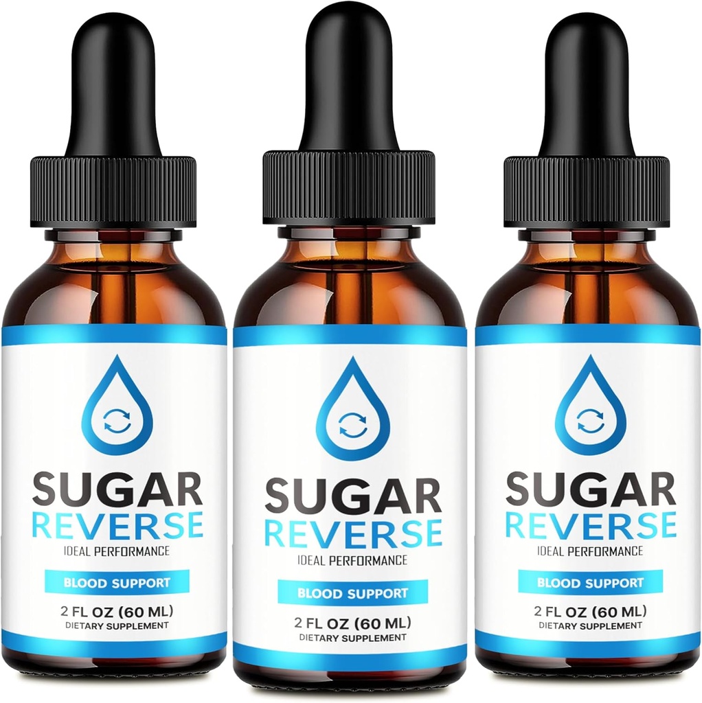 Sugar Reverse Drops, Sugar Reverse Liquid Drops Supplement Advanced Formula Vitamin Supplement - Maximum Strength, SugarReverse Liquid Drops Επίσημη Formula, Sugar Reverse Drops Reviews (3 Pack)