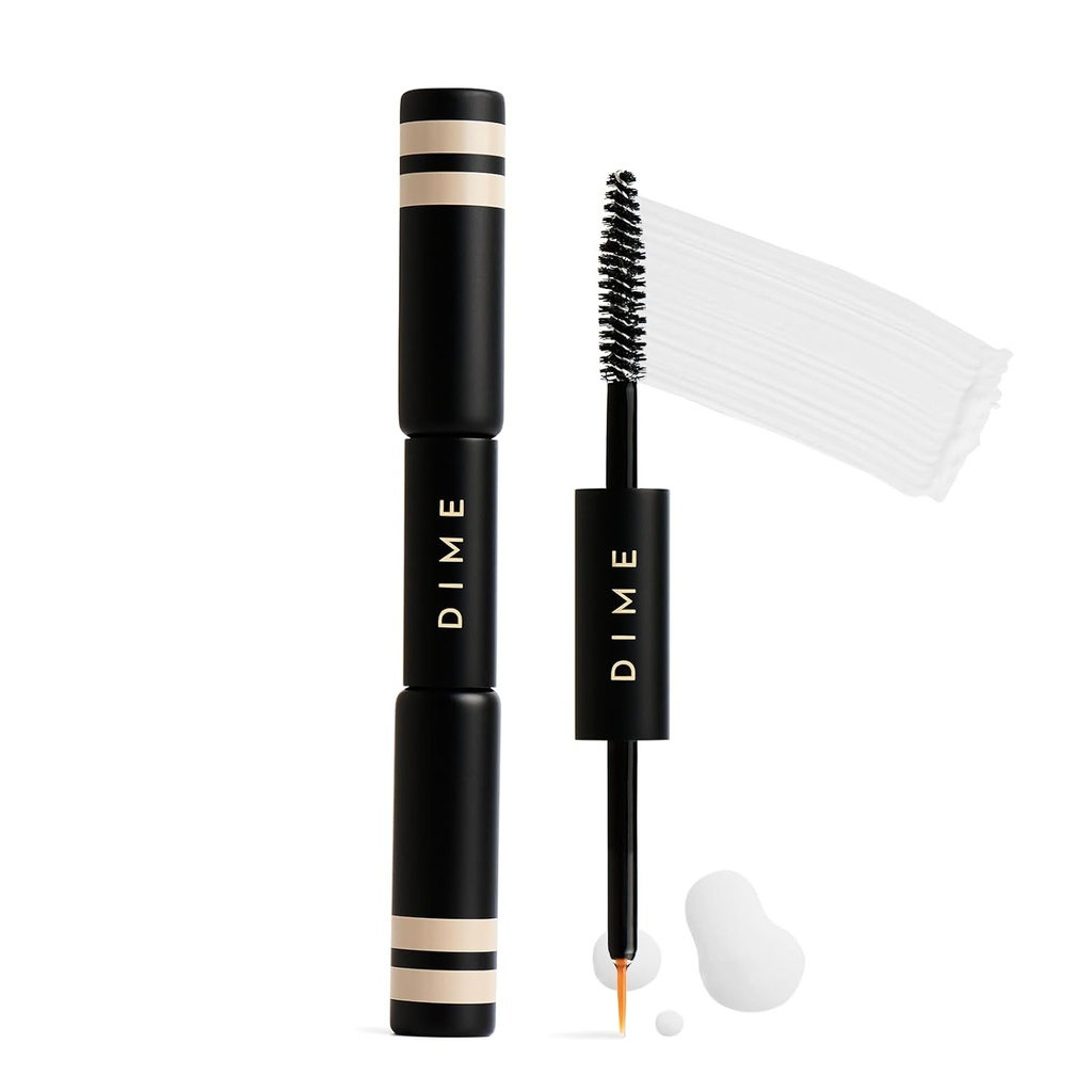 DIME Beauty Boost Duo, Travel-Sized Eyelash Boost Serum and Eyebrow Enhanceing Gel Combo, Lash and Eyebrow Grow Growth Gell Serum, 3 ml από την κάθε μία