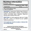 Best Naturals Pregnenolone 30 Mg & COQ10 100 mg
