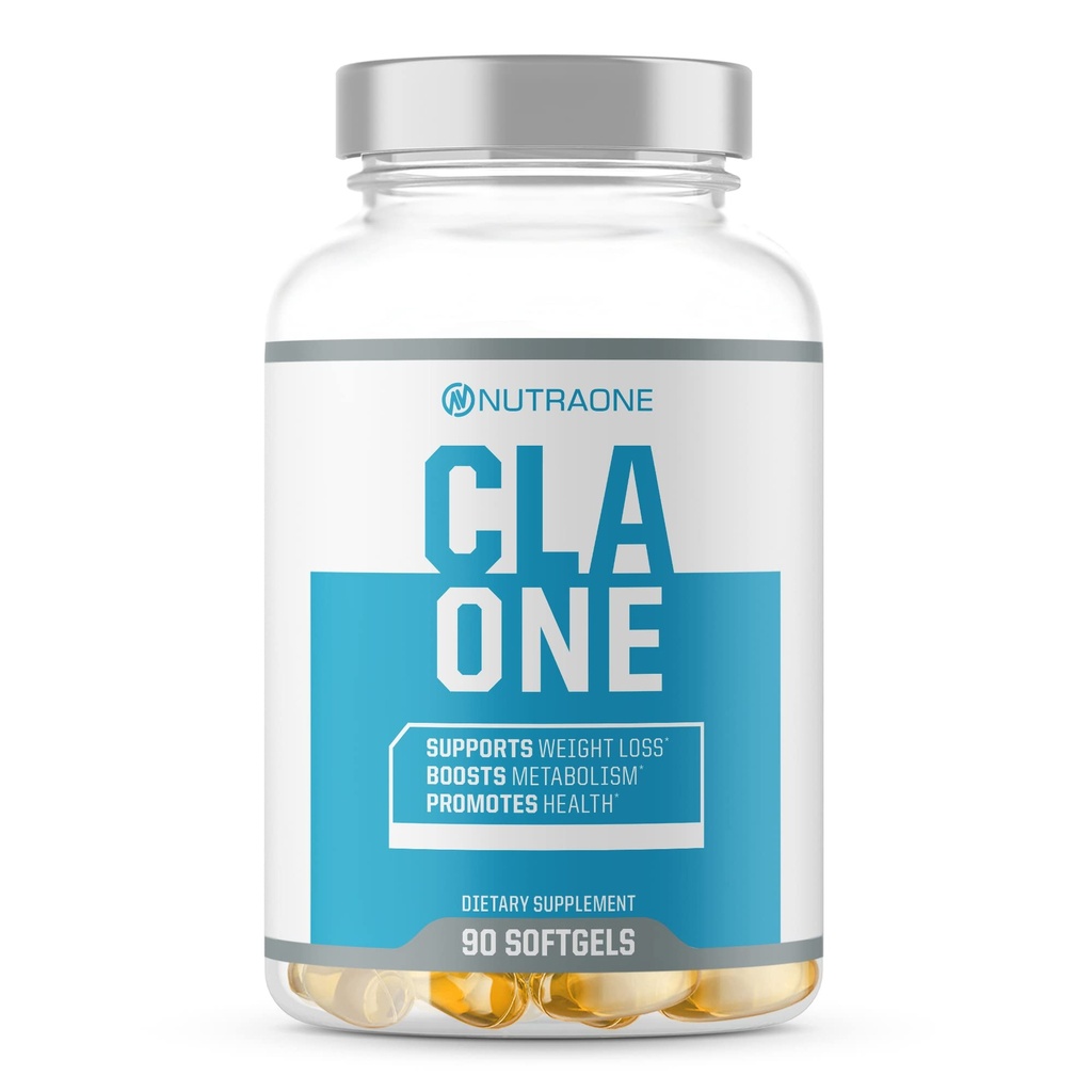 NutraOne CLAOne συμπλήρωμα διατροφής — Conjugated Linoleic Acid (CLA) Φυσικό συμπλήρωμα * (90 κάψουλες)