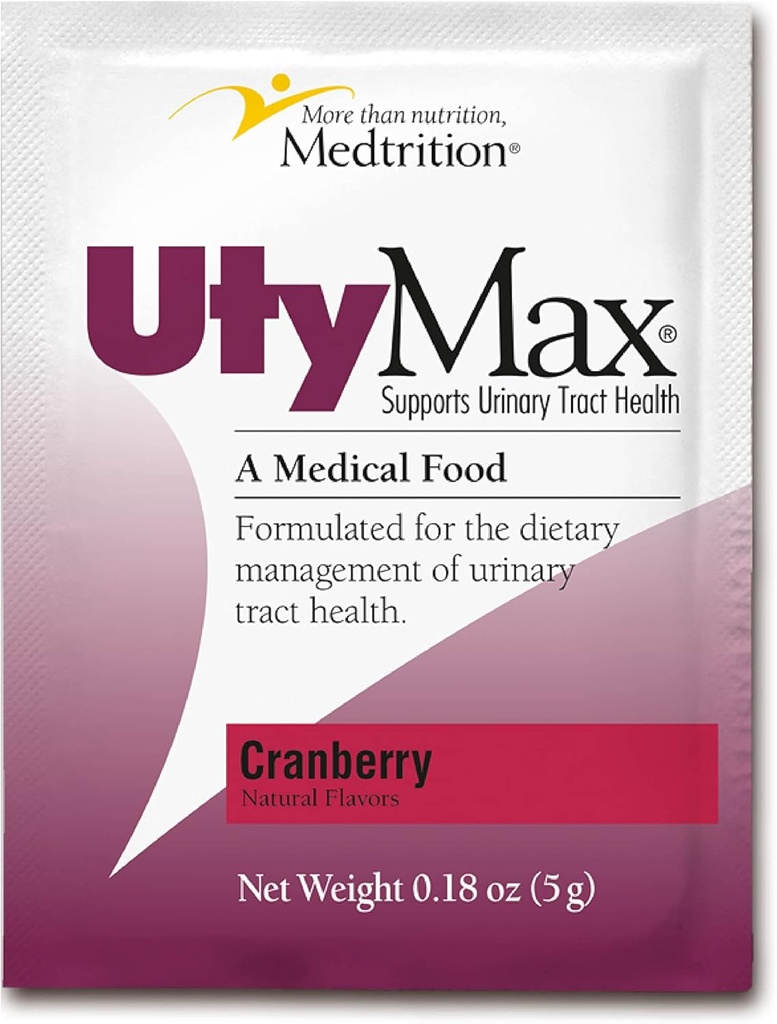 Medtrition UtyMax Cranberry Medical Food Powder 60/5 gm Packets