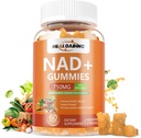 NAD+ Gummies NAD Resveratrol συμπλήρωμα : NAD συμπληρώματα για τις γυναίκες γήρανσης Άμυνας Απορρόφηση από Nicotinamide Riboside Boost Βιταμίνη B3 D3 Sodium Zinc Υποστήριξη Cellular Health Ενέργεια και επισκευή DNA