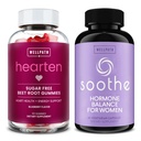WellPath Beet Root Gummies (Sugar Free) 1500 mg – Βατόμουρο άρωμα για την υποστήριξη της πίεσης του αίματος και Soothe Ορμονική ισορροπία για γυναίκες + Cortisol Manager, 60 Ct