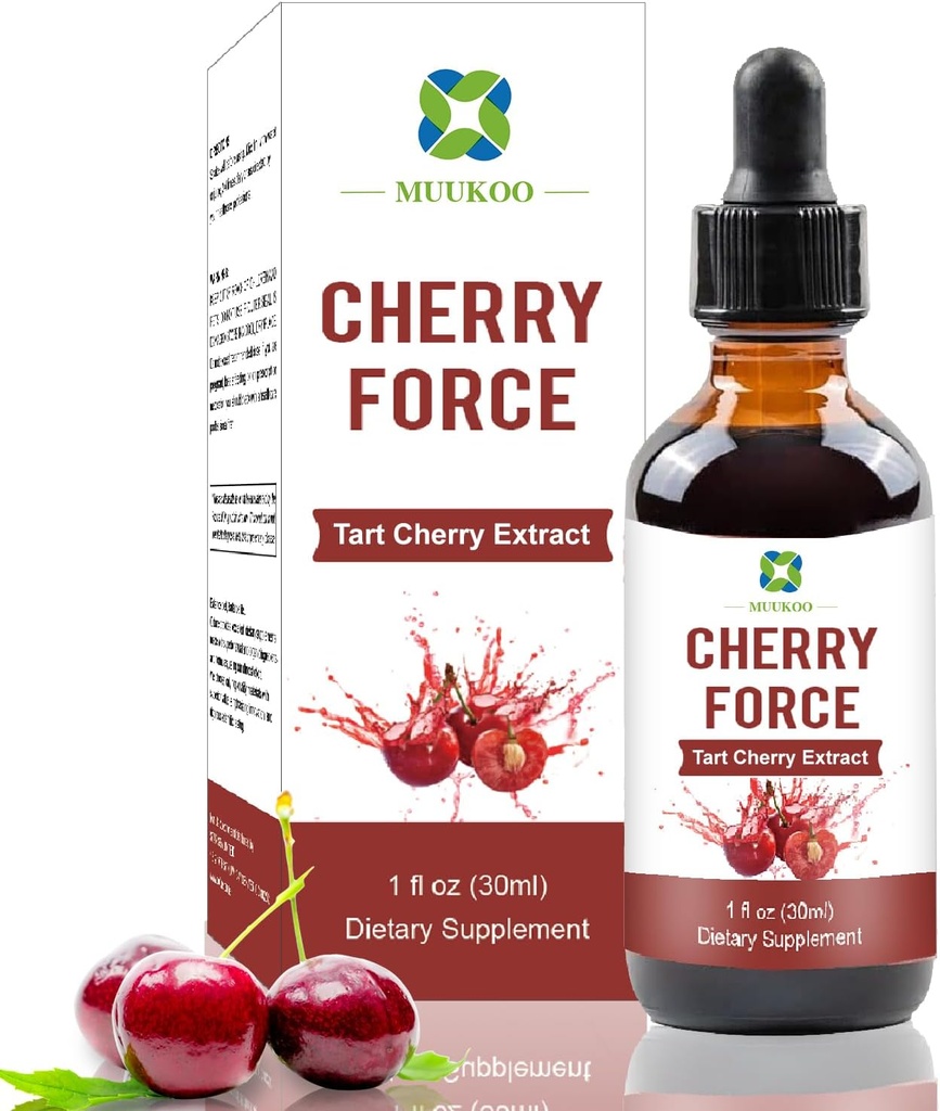 Cherry Force Supplement Tart Cherry Extract Rich in Phytonutrients Nature Tart Cherry Fully Absorbed Tart Cherry Juice Concentrate