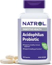 Natrol Acidophilus Probiotic 100 mg, Συμπλήρωμα Διατροφής για Υγιεινή λειτουργία των ούρων, κάψουλες για την υγεία των ενηλίκων, 150 κάψουλες, έως 50 ημέρες προσφοράς