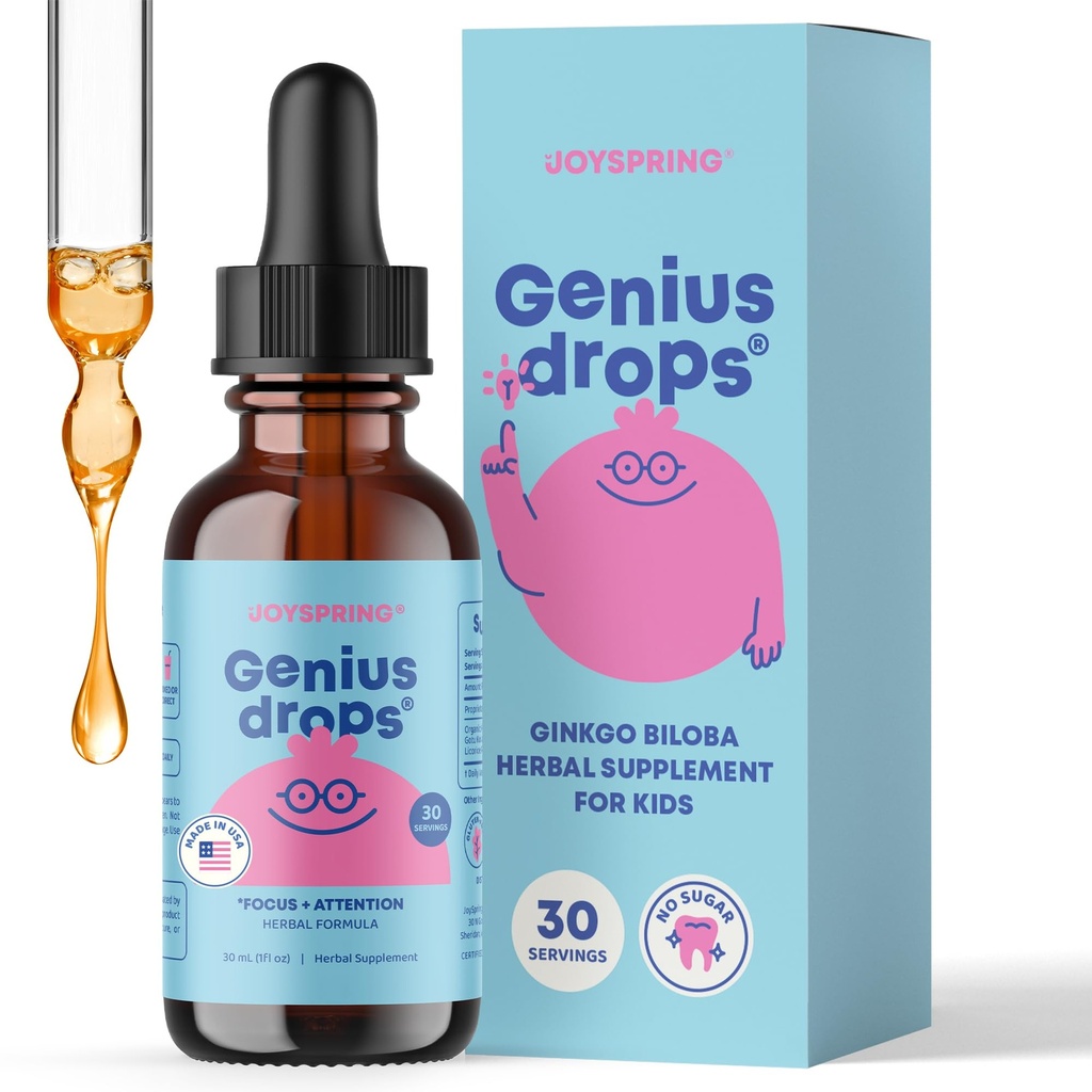 JoySpring Genius Drops for Kids 