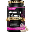 UNALTERED Hormone Balance & Mood Support for Women - Φυσικά υποστηρίζει την ορμονική ισορροπία & ενέργεια με Tribulus Terrestris & Red Maca Root Extract - Συμπλήρωμα διατροφής - 90 κάψουλες Vegan