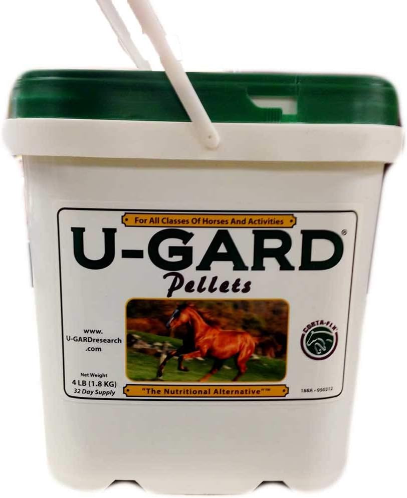 U-Gard Pellets 4 λίβρες για όλες τις τάξεις των αλόγων και δραστηριοτήτων. Ένα συμπλήρωμα διατροφής μαγνησίου ασβεστίου