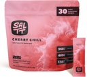 SALTT Ηλεκτρολυτές σκόνης αρωματισμένο ποτό Mix - Cherry Chill - 30 πακέτα ενυδάτωσης - Μαγνήσιο, κάλιο, Νάτριο, ορυκτά ίχνη - Zero Ζάχαρη & Χωρίς γλουτένη - ταξιδιωτικά Απαραίτητα