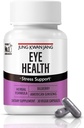 JUNG KWAN JANG Eye Health Support with Bilberry (166mg) and American Ginseng (143mg) for Vision Care, Reduced Eye Strain, Γνωστική Υποστήριξη, 30 Κάψουλες για άνδρες και γυναίκες