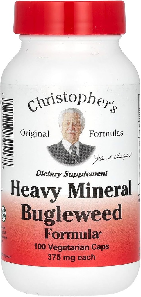 Φόρμουλες του Δρ. Christopher Heavy Mineral Bubleweed Formula - 400 mg - 100 Caps