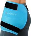 Compytemp Hip Ice Pack Wrap για Sciatica, Hip Κιτ αντικατάστασης, FSA Επιλέξιμη, επαναχρησιμοποιήσιμη Gel Ice Pack για τραυματισμούς, ανακούφιση πόνου, Ψυχρή Χειρουργική Συμπίεση Αποκατάσταση αντικείμενα Φυσική θεραπεία για άνδρες γυναίκες (S/M)