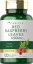 Carlyle Red Raspberry Leaf Capsules | 1200mg | 120 Count | Non-GMO and Gluten Free Formula | Traditional Herbal Extract