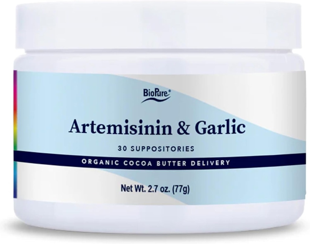 BioPure Artemisininin & Σκόρδο – Artemisinin & Organic Σκόρδο σε σκόνη Υποθεσίες πλούσια σε ενώσεις Organosulfur για την υποστήριξη της ισορροπίας Broad-Spectrum Microbiome – 30 Υποθεσίες