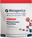 Metagenics Perfect Protein Pea & Rice - Φυτική Σκόνη Πρωτεΐνης με 20g Πρωτεΐνη & 3.5g BCAAs - Υποστηρίζει την ανάπτυξη των μυών & την αποκατάσταση - Μη ΓΤΟ, Χωρίς γλουτένη, Γαλακτοκομικά Χωρίς - Βανίλια - 30 Σερβιέτες