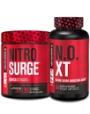 Jacked Factory Nitrosurge Shred Θερμογόνος Προ-Γυμνασία σε Fruit Punch & N.O. XT Nitric Oxide Booster για άνδρες & γυναίκες