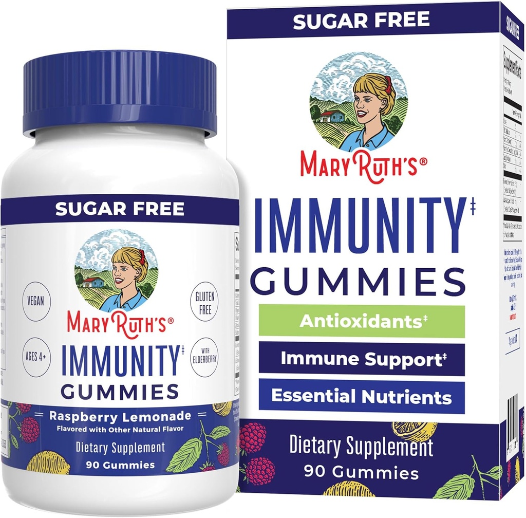 MaryRuth Organics Sugar Free Ανοσία Gummies 