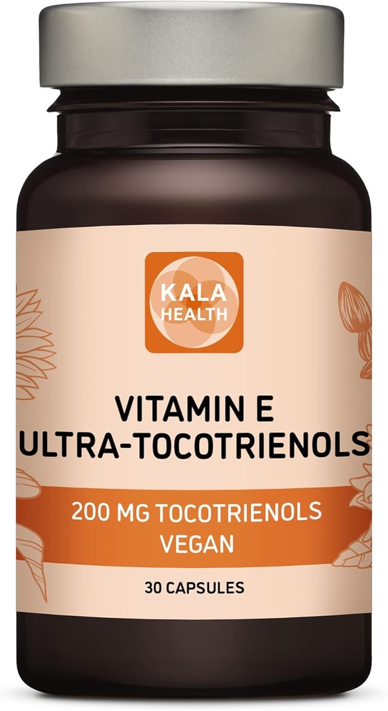 Ultra Tocotrienol 200mg Βιταμίνη E Vegan – Και οι 4 τοκοτριενόλες - Alpha Tocotrienol + Beta Tocotrienol + Gamma Tocotrienol + Delta Tocotrienol – Όχι τοκοφερόλες (30)
