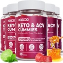 (5 Πακέτο) Keto ACV Gummies Extreme1500MG Keto Gummies Μηλίτης μηλίτη Ξίδι που διαμορφώνεται με ρόδι χυμούς τεύτλων σκόνη B12 Vegan Non GMO 300 Gummies