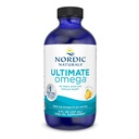 Nordic Naturals Ultimate Omega Liquid, Lemon Flavor - 8 oz - 2840 mg Omega-3 - Συμπλήρωμα ιχθυελαίου υψηλής ισχύος με EPA & DHA - Προάγει την υγεία του εγκεφάλου και της καρδιάς - Μη ΓΤΟ - 48 Υπηρεσίες
