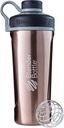 BlenderBottle Radian Shaker Κύπελλο μονωμένο από ανοξείδωτο χάλυβα μπουκάλι νερού με σύρμα Whisk, 26-Ounce, χαλκού