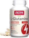 Jarrow Formulas® L-Glutamine 750 mg, Dietary Supplement, Immune and Muscle Support, 120 Veggie Capsules, Up to 120 Day Supply