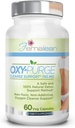 Oxy-Purge 750 mg 60 Vcaps - Φυσικό Οξείδιο του μαγνησίου Οξυγόνο με βάση το έντερο Καθαρίστε την απαλή Laxative Υποστήριξη Υγιής Πεθητικής Φυλλαδικής Κανονικότητας